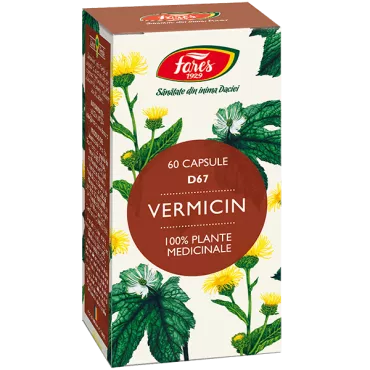 VERMICIN * 60 CPS, [],farmacom.ro