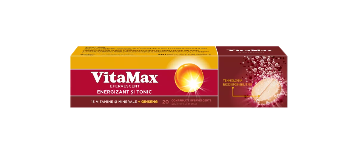 VITAMAX * 20 CPR EFF, [],farmacom.ro
