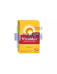 Vitamax Q10, 30 capsule moi, Perrigo, [],farmacom.ro