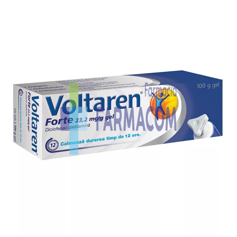 VOLTAREN FORTE 23.2 MG/G * 100 G GEL FLIP-TOP, [],farmacom.ro