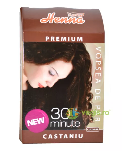 VOPSEA HENNA PREMIUM CASTANIU * 60 GR, [],farmacom.ro