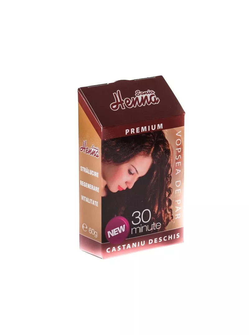 VOPSEA HENNA PREMIUM CASTANIU DESCHIS * 60 GR, [],farmacom.ro