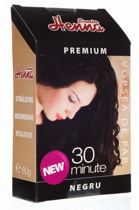 VOPSEA HENNA PREMIUM NEGRU * 60 GR, [],farmacom.ro