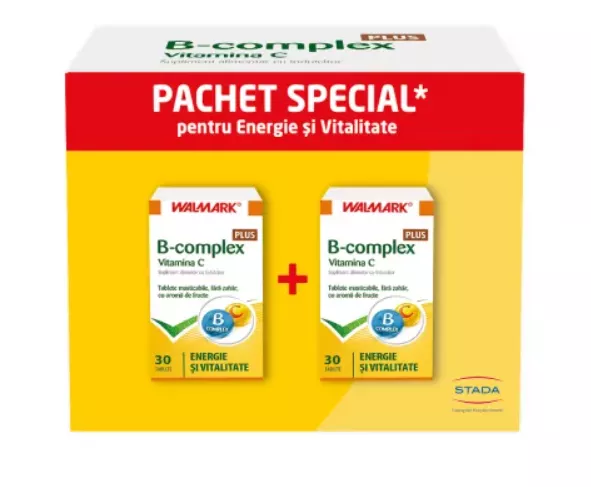 W-B COMPLEX+VIT.C * 30 TB MAST 1+1, [],farmacom.ro