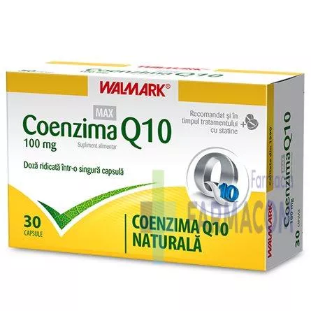 W-COENZIMA Q10 MAX 100 MG * 30 CPS, [],farmacom.ro