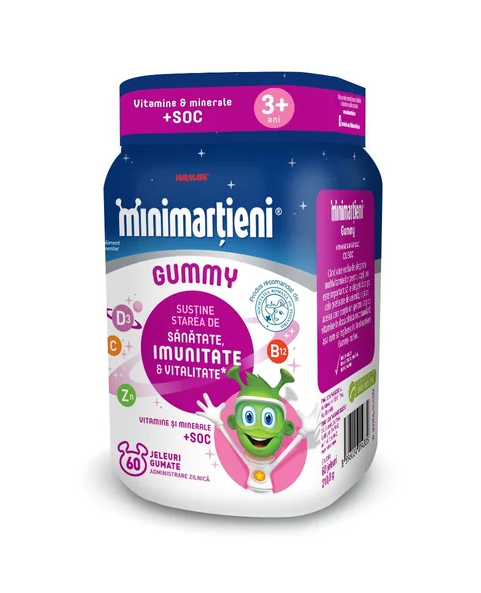 MINIMARTIENI GUMMY CU SOC * 60 JELEURI GUMATE, [],farmacom.ro