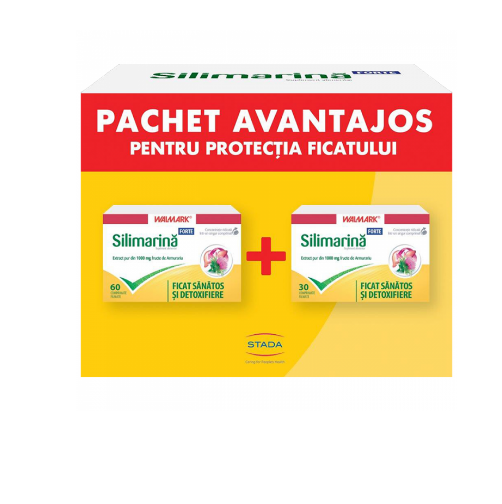 W-SILIMARINA FORTE*60 TABLETE+SILIMARINA FORTE*30 TABLETE CADOU, [],farmacom.ro
