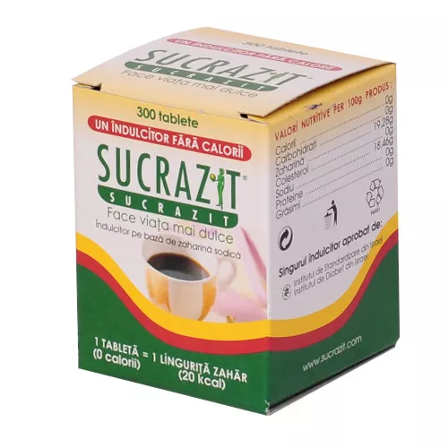 ZAHARINA SUCRAZIT * 300 CPR, [],farmacom.ro