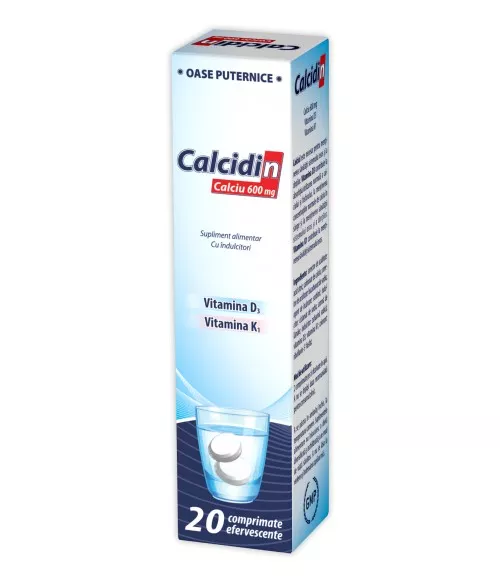 ZDROVIT CALCIDIN X20 COMPR.EFF., [],farmacom.ro