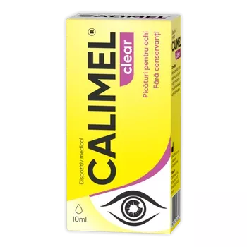 CALIMEL CLEAR, PICATURI OCHI * 10 ML, ZDROVIT