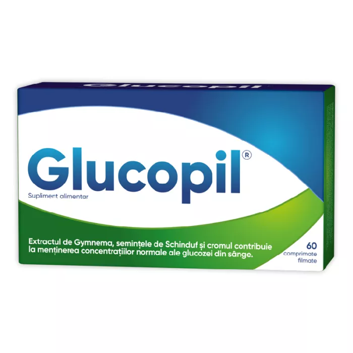 ZDROVIT GLUCOPIL 48 GR * 60 CPR FILM, [],farmacom.ro