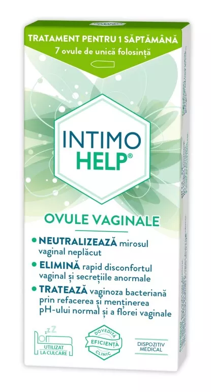 ZDROVIT INTIMOHELP OVULE VAGINALE * 7 BUC