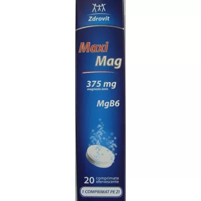 ZDROVIT MAXIMAG X20COMPR.EFF, [],farmacom.ro