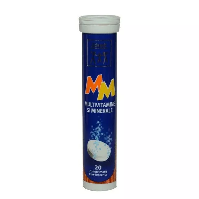 ZDROVIT MULTIVITAMINE+ MINERALE * 20 COMPRIMATE EFERVESCENTE, [],farmacom.ro
