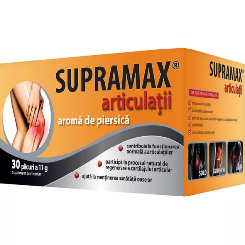 ZDROVIT SUPRAMAX ARTICULATII AROMA PIERSICA, [],farmacom.ro