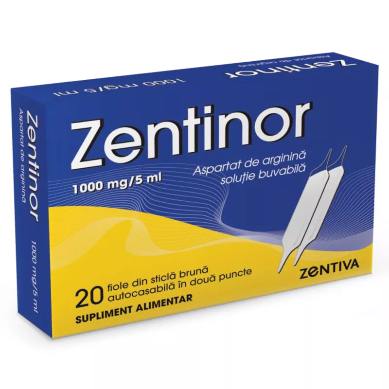 ZENTINOR 1 G SOL BUVABILA * 20 FIOLE, [],farmacom.ro