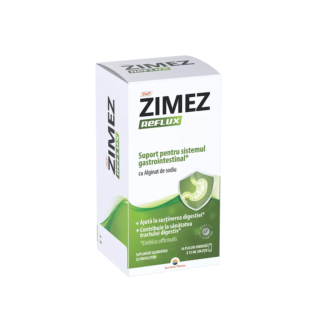 ZIMEZ REFLUX * 14 PLICURI / 15ML, [],farmacom.ro