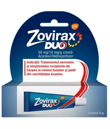ZOVIRAX DUO CREMA * 2 G, [],farmacom.ro