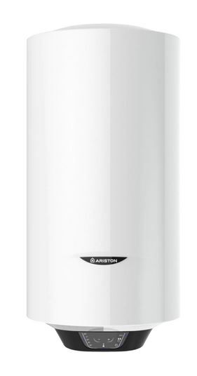  Boiler electric Ariston Pro 1 Eco Slim 50 L, 1800 W, functie Eco Evo, rezervor emailat cu Titan 