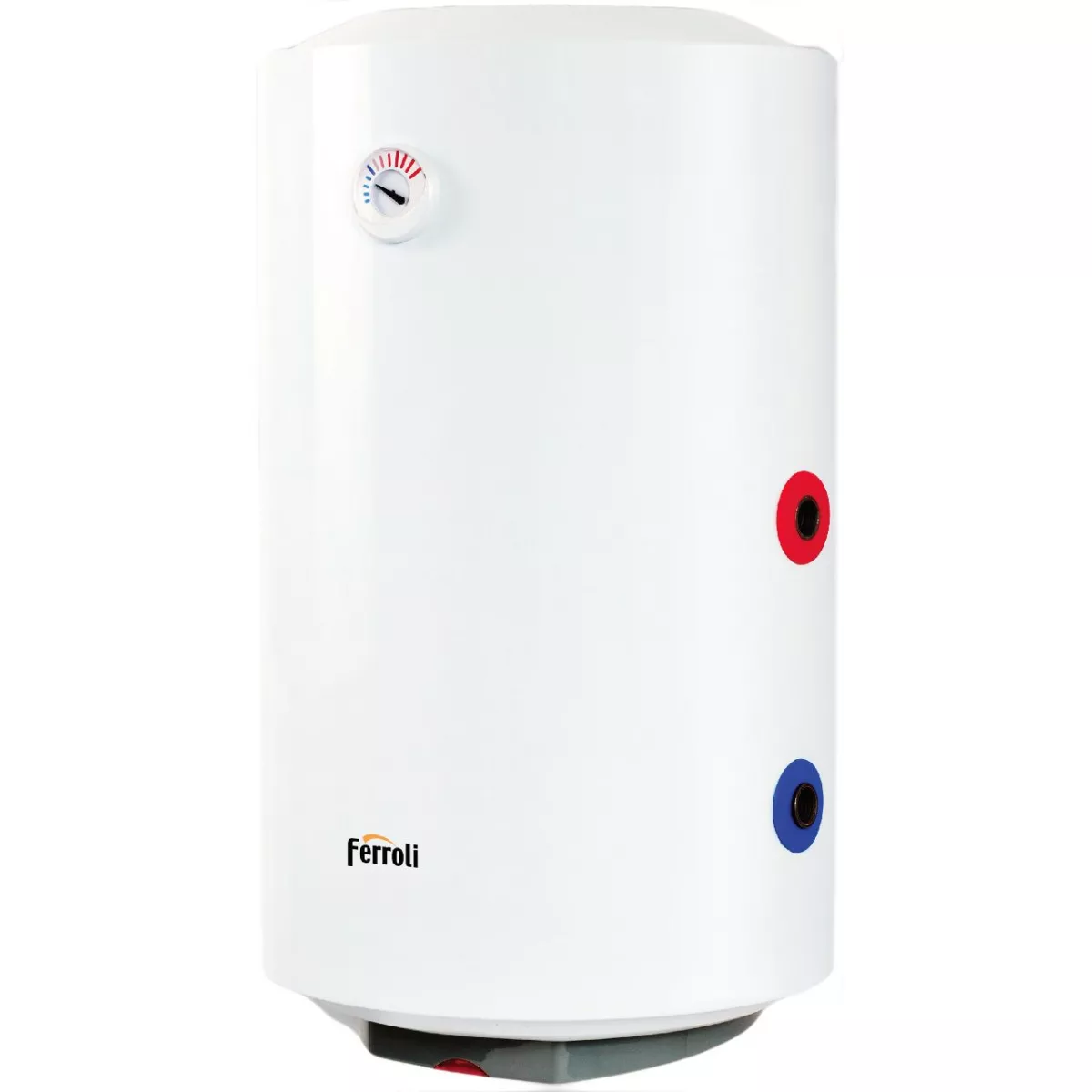 Boiler termoelectric cu serpentina Ferroli Power Thermo 100V, 1500 W, 100 L, 0.8 Mpa, Alb
