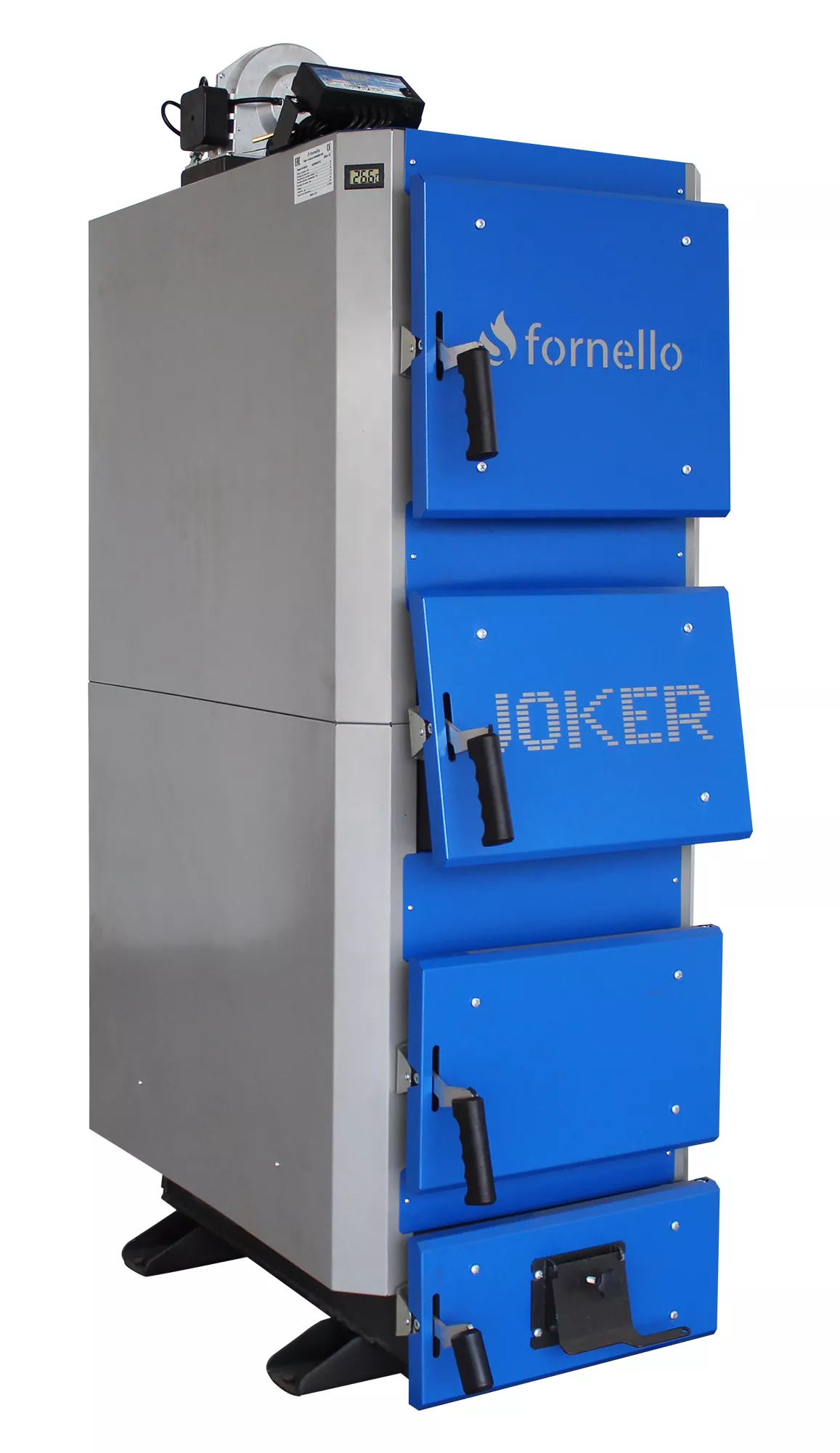 Cazan (centrala) pe combustibil solid, (lemn, carbune), Fornello