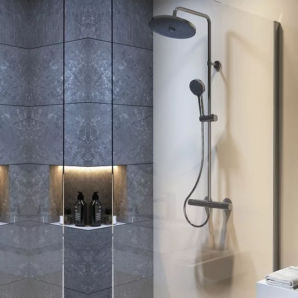 Coloana dus cu baterie si termostat Ideal Standard CeraTherm