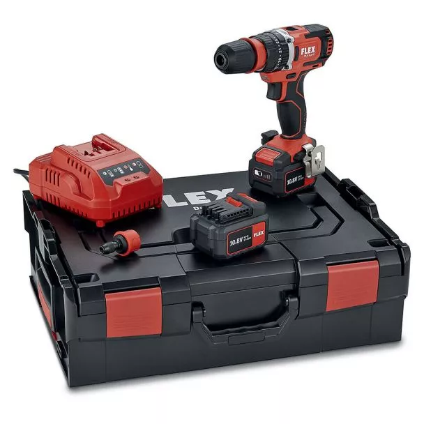 Flex PD 2G 10.8-EC/6.0 SET – Mașină de găurit și înșurubat cu