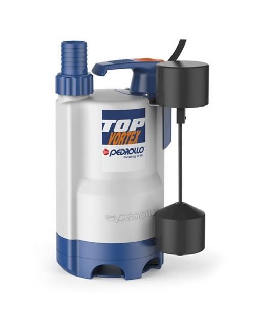 Pompe De Vidange Pedrollo TOP2 - Pour Vider Spas, Piscines - Débit 10,8 M3/h - Vidange Jusqu'à 2 Mm - 3