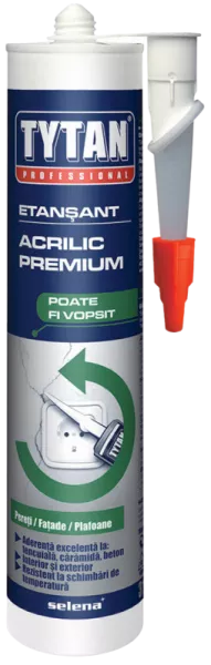 ETANSANT ACRILIC ALB TYTAN 280ml , [],harmonydecor.ro