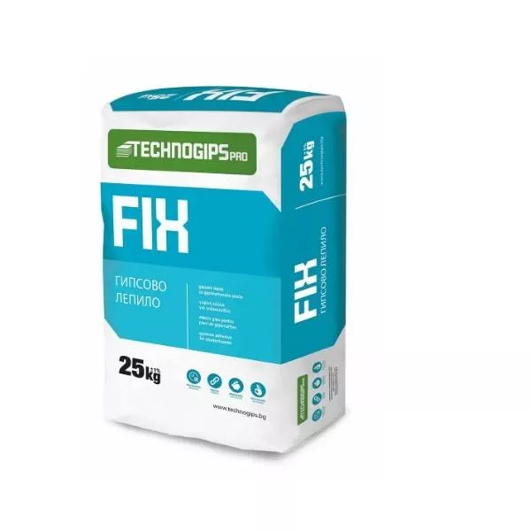 ADEZIV DE LIPIRE PLACI DE GIPS CARTON TECHNOGIPS FIX 25 KG, [],harmonydecor.ro