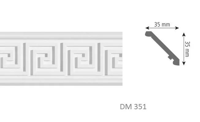 BAGHETA VIDELLA DIN POLISTIREN EXPANDAT DM351, [],harmonydecor.ro