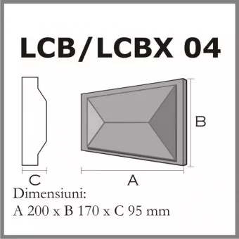 CHEI DE BOLTA LCB04 DIN POLISTIREN EXPANDAT ACOPERIT CU RASINA, [],harmonydecor.ro