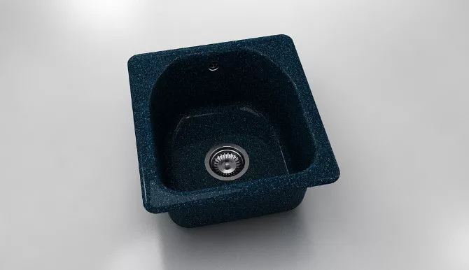 CHIUVETA CU O CUVA DIN GRANIXIT ALBASTRA FAT 43 x 46 CM 217/750, [],harmonydecor.ro