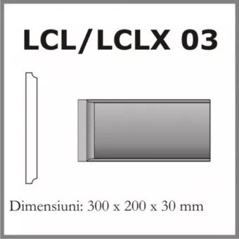 COLTARE FATADA LCL03 DIN POLISTIREN EXPANDAT ACOPERIT CU RASINA, [],harmonydecor.ro