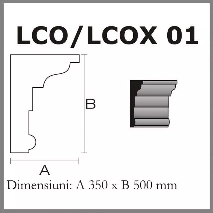 CONSOLE LCO01 DIN POLISTIREN EXPANDAT ACOPERIT CU RASINA, [],harmonydecor.ro