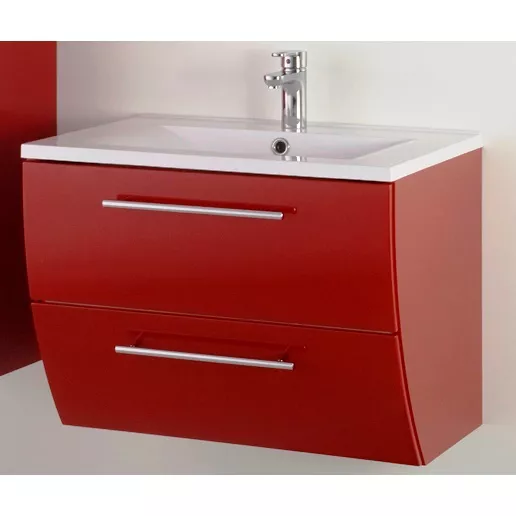 DULAP BAZA SUSPENDAT SANOTECHNIK SWEET BORDO 71x51x52 CM 70120, [],harmonydecor.ro