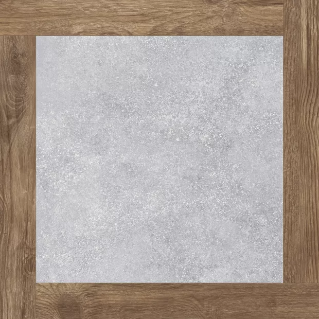 GRESIE GOLDEN TILE CONCRETE&WOOD MATT GREY  607 X 607 mm G92510, [],harmonydecor.ro