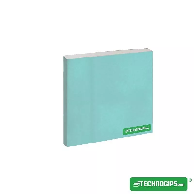 PLACA GIPS-CARTON REZISTENTA LA UMEZEALA TIP H TECHNOGIPS 12,5*1200*2600 MM, [],harmonydecor.ro