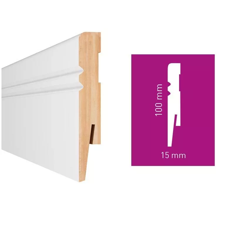 PLINTA DIN MDF ARBITON PAINT IT MP1005 BARA 2,42 M, [],harmonydecor.ro