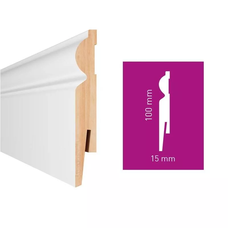 PLINTA DIN MDF ARBITON PAINT IT MP1101 BARA 2,42 M, [],harmonydecor.ro