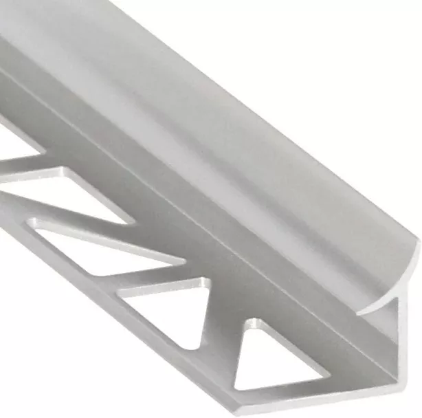 PROFIL COLT INTERIOR PENTRU FAIANTA  ARGINT MAT 2,5ML 2209, [],harmonydecor.ro