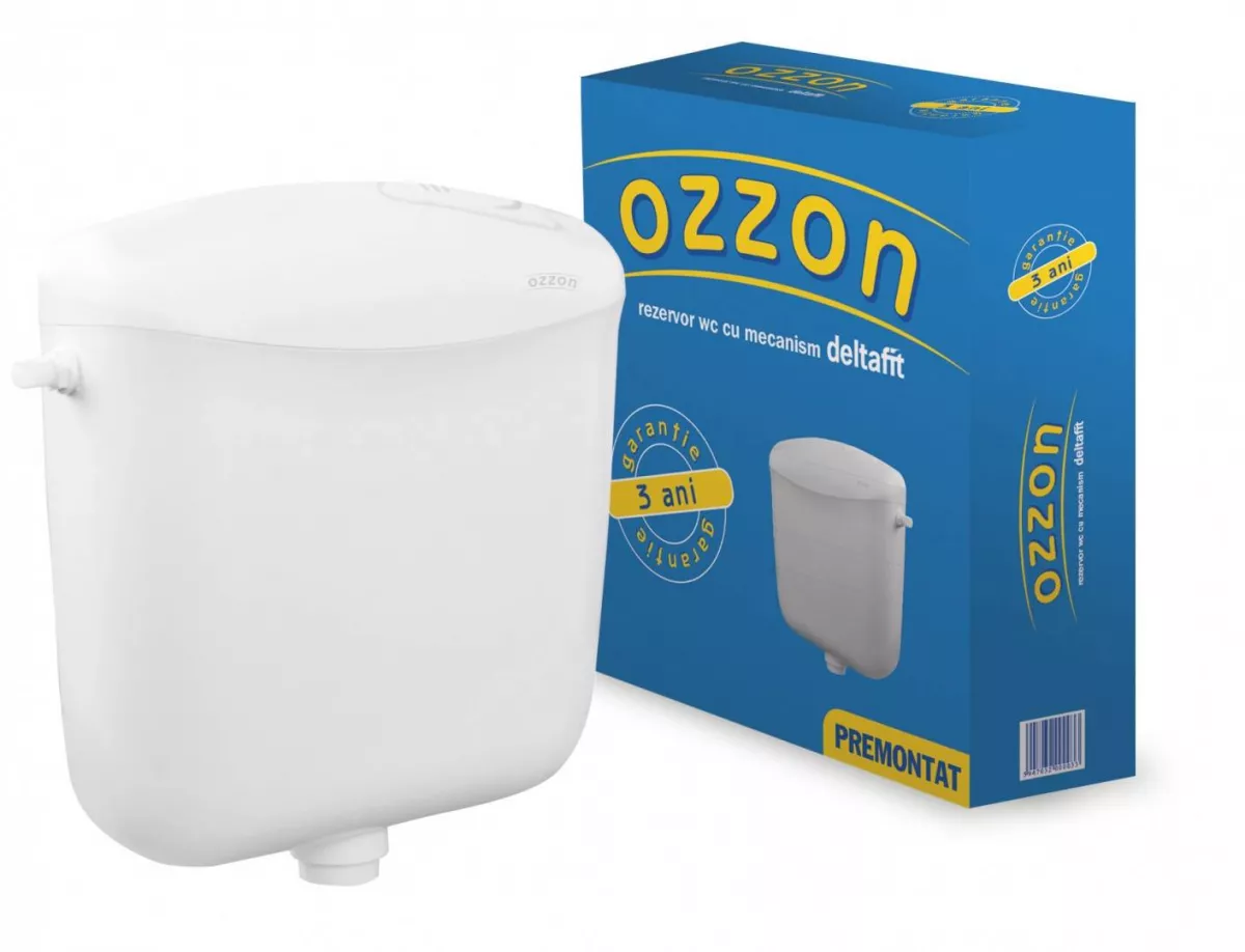 REZERVOR WC SEMIINALTIME OZZON ALB, [],harmonydecor.ro