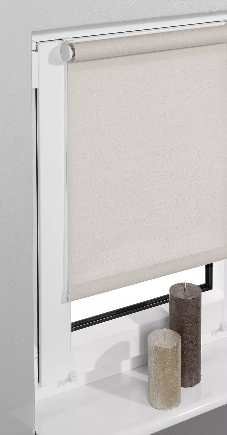 ROLETA FEREASTRA MINI BLACKOUT FIBER VIDELLA SB2 CAFE LATTE