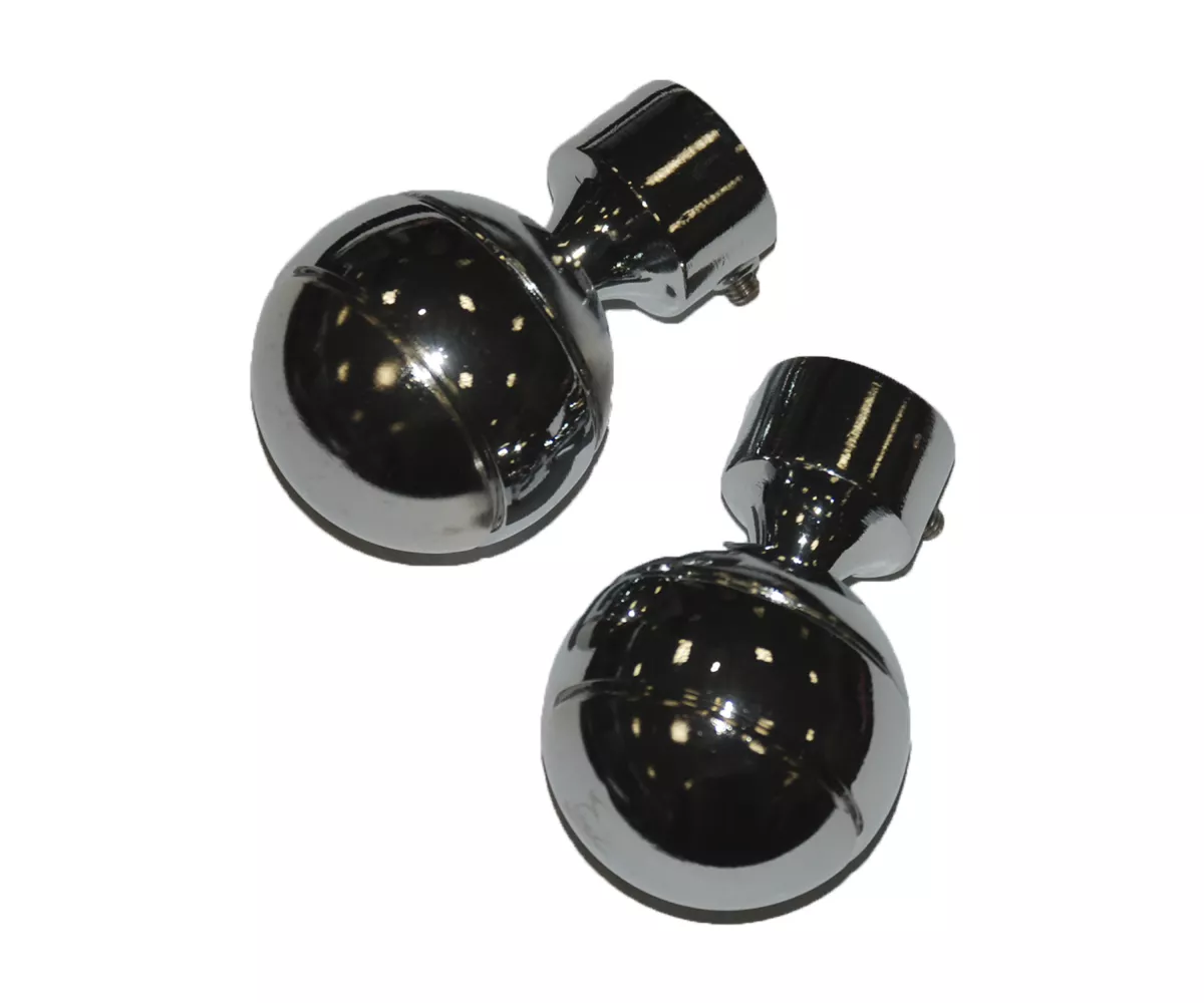 SET 2 TERMINATII D19 PENTRU GALERIE SEMISET CESAR PALLA CROM, [],harmonydecor.ro