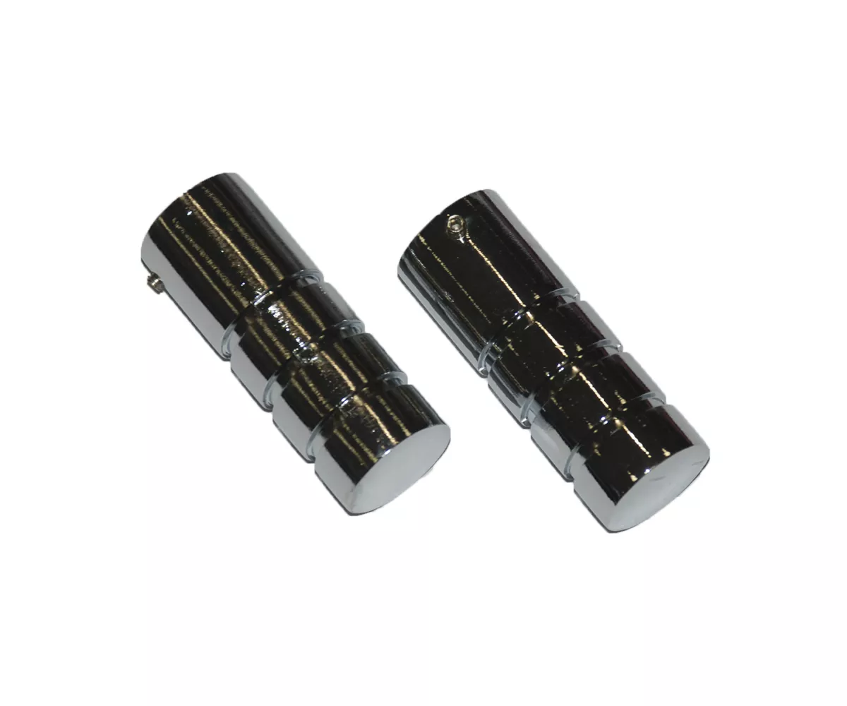 SET 2 TERMINATII D19 PENTRU GALERIE SEMISET CESAR LINOSA CROM, [],harmonydecor.ro