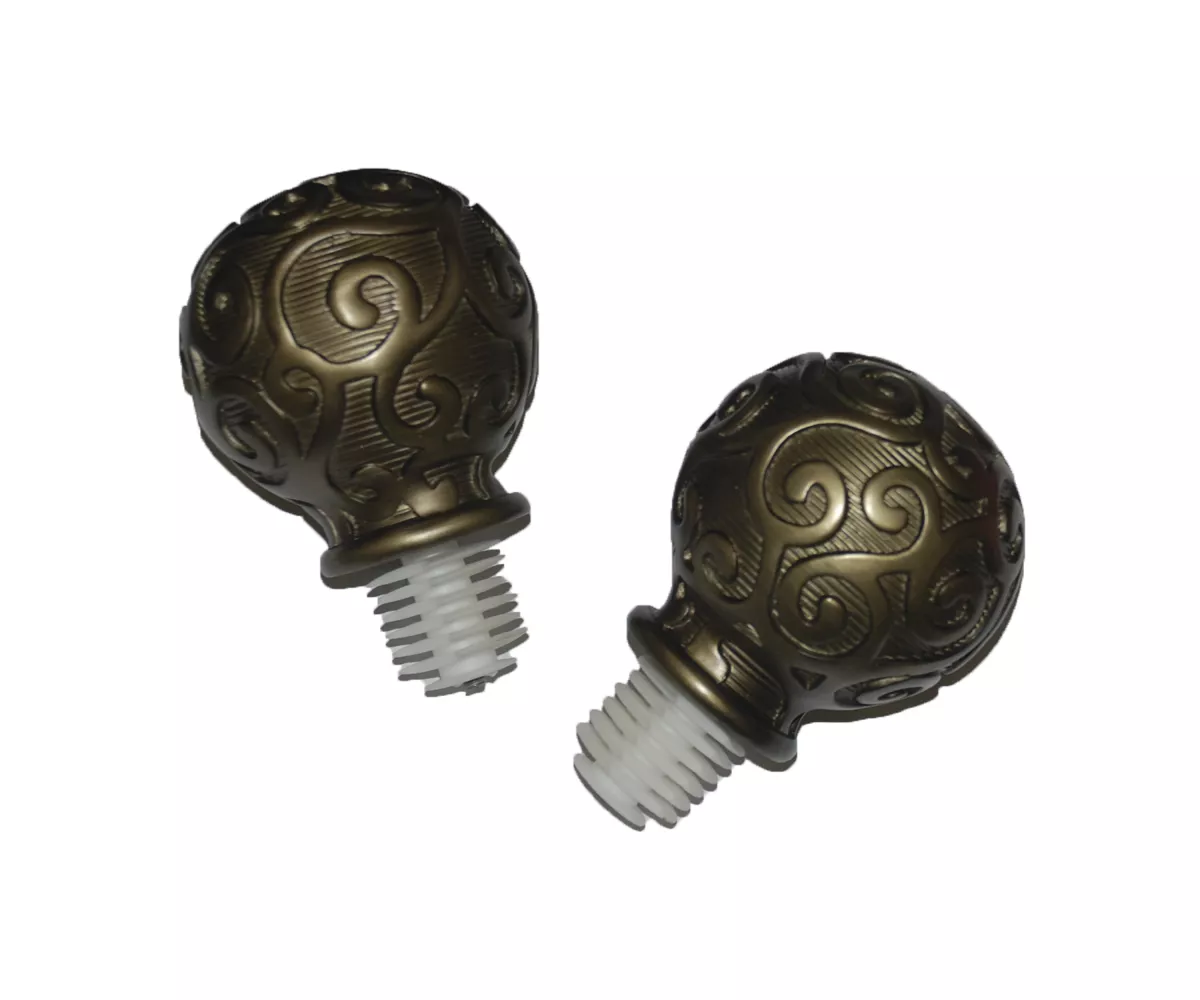 SET 2 TERMINATII D25 PENTRU GALERIE SEMISET STYLUS VENICE ALAMA ANTICA  , [],harmonydecor.ro