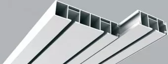 SINA DIN PVC VIDELLA PENTRU PERDEA 2 CANALE 250 CM, [],harmonydecor.ro