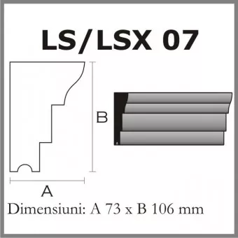 SOLBANCURI PENTRU FEREASTRA LS07 DIN POLISTIREN EXPANDAT ACOPERIT CU RASINA, [],harmonydecor.ro