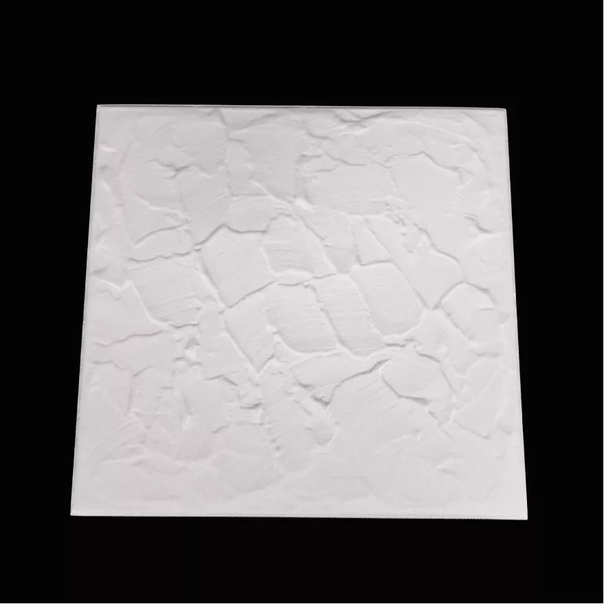 Tavan Decorativ din Polistiren 811 Alb 50x50 cm, [],harmonydecor.ro