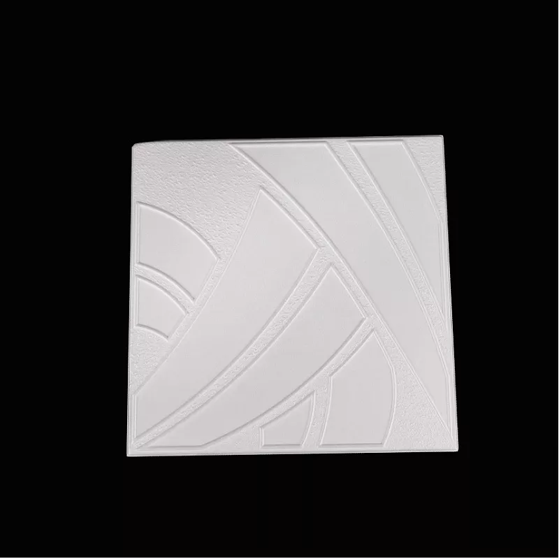 Tavan Decorativ din Polistiren 843 Alb 50x50 cm, [],harmonydecor.ro